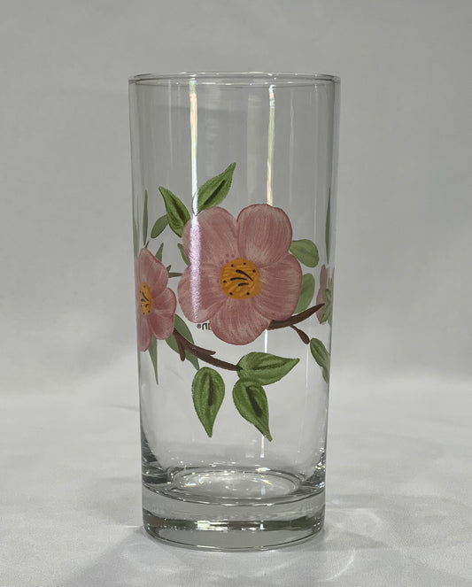 Floral Glass Cup Rental